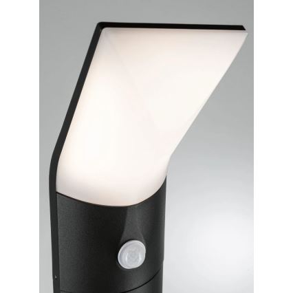 Paulmann 94403 - LED/10W IP44 Lampa zewnętrzna z czujnikiem ADYA 230V