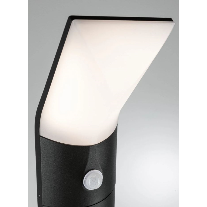 Paulmann 94403 - LED/10W IP44 Lampa zewnętrzna z czujnikiem ADYA 230V