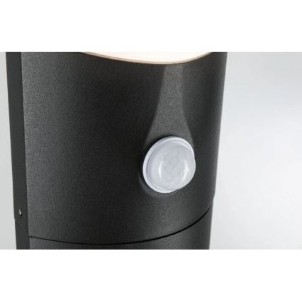 Paulmann 94403 - LED/10W IP44 Lampa zewnętrzna z czujnikiem ADYA 230V