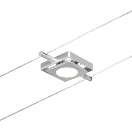 Paulmann 94420 - Zestaw 5xLED/4,5W Kompletny system linkowy MAC 230V matowy chrom