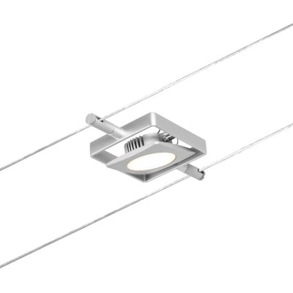 Paulmann 94420 - Zestaw 5xLED/4,5W Kompletny system linkowy MAC 230V matowy chrom