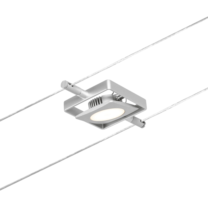 Paulmann 94420 - Zestaw 5xLED/4,5W Kompletny system linkowy MAC 230V matowy chrom