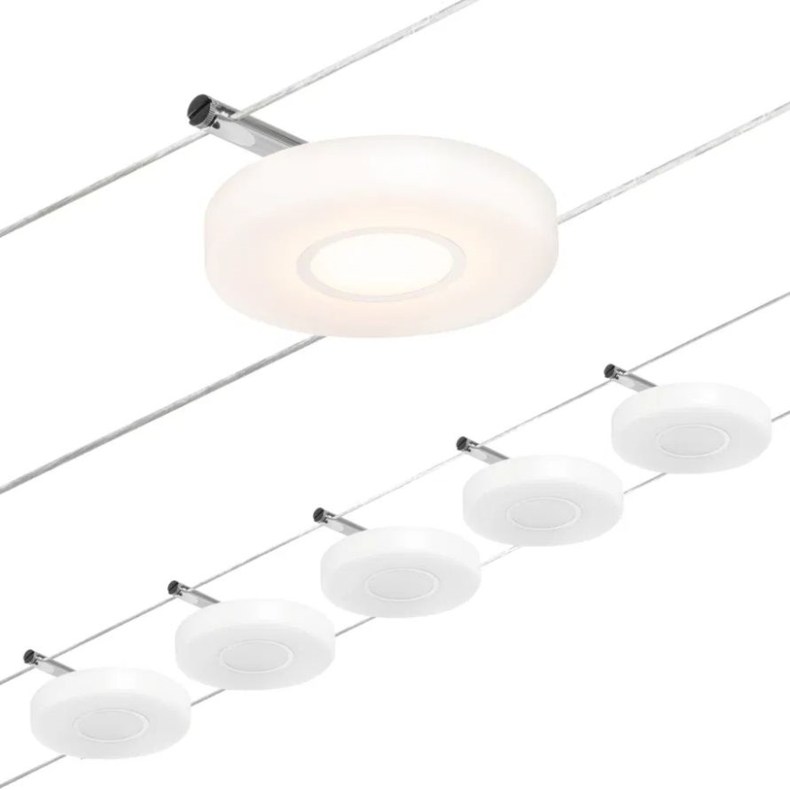 Paulmann 94426 - ZESTAW 5xLED/4,5W Oświetlenie punktowe dla systemu stringowego MAC 230V