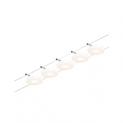 Paulmann 94426 - ZESTAW 5xLED/4,5W Oświetlenie punktowe dla systemu stringowego MAC 230V