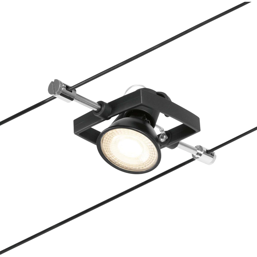 Paulmann 94434 - ZESTAW 5xGU5,3/10W Oprawa punktowa do systemu linkowego MAC 230V czarna
