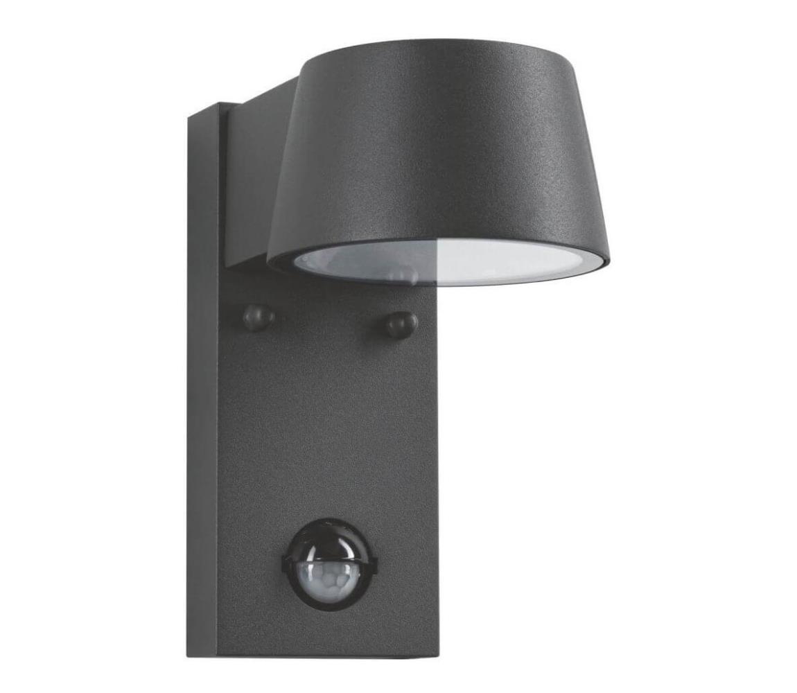 Paulmann 94453 - LED/6W IP44 Kinkiet zewnętrzny z czujnikiem CAPEA 230V