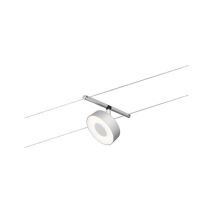 Paulmann 94475 - Zestaw 5xLED/5W kompletny system linkowy CIRCLE 230V matowy chrom