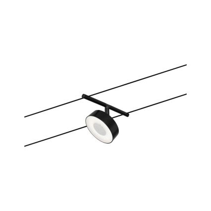 Paulmann 94479 - ZESTAW 5xLED/5W Kompletny system linkowy CIRCLE 230V czarny