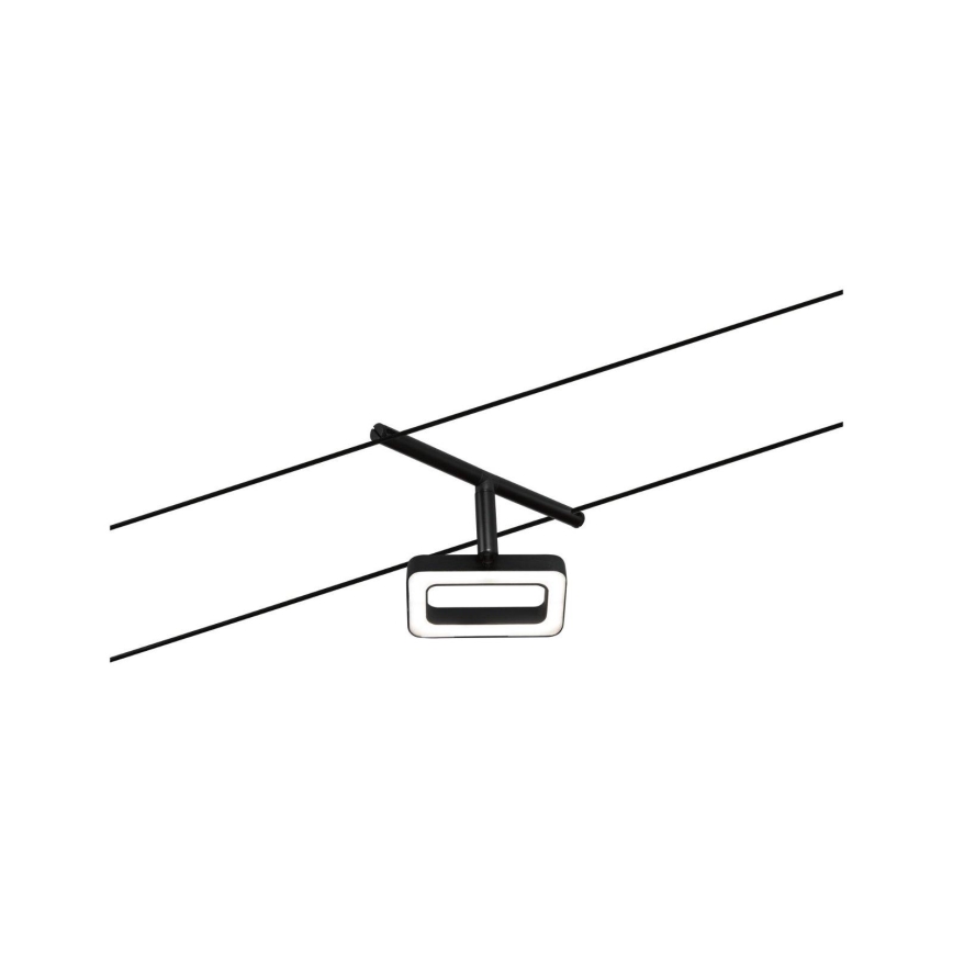 Paulmann 94485 - ZESTAW 5xLED/4,8W Kompletny system linkowy FRAME 230V czarny
