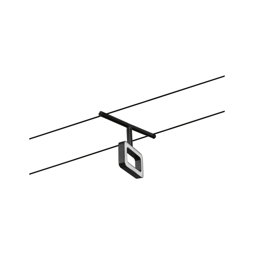 Paulmann 94485 - ZESTAW 5xLED/4,8W Kompletny system linkowy FRAME 230V czarny