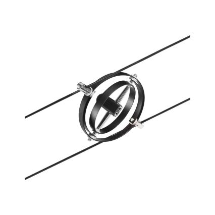 Paulmann 94494 - ZESTAW 8xGU5,3/7,5W Oprawa punktowa do systemu linkowego CARDAN 230V czarna