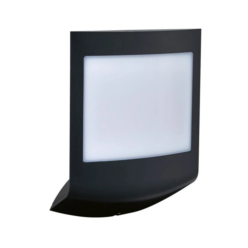 Paulmann 94513 - RGBW LED/8,2W IP44 Ściemnialna zewnętrzna oprawa ścienna z czujnikiem ruchu i zmierzchu PADEA 230V antracyt