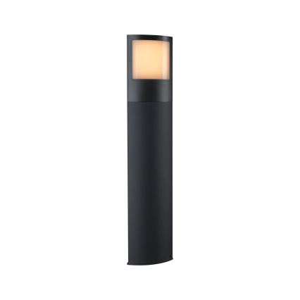 Paulmann 94515 - LED/8,5W IP44 ściemnialna lampa zewnętrzna z czujnikiem ruchu i zmierzchu PADEA 230V antracyt