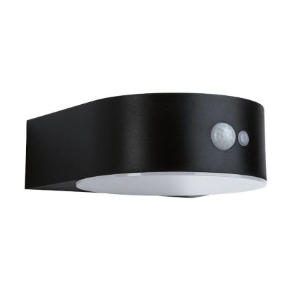Paulmann 94570 - LED/5,5W IP44 Solarna lampa ścienna z czujnikiem EILEEN 3,7V 2000 mAh