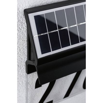 Paulmann 94694 - LED/0,2W IP44 Solarny numer domu NEDA 3,7V 1800 mAh