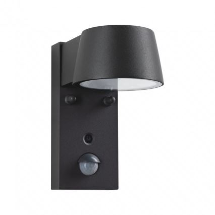 Paulmann 94714 - LED/6W IP44 Kinkiet zewnętrzny z czujnikiem CAPERA 230V 2200/3000K