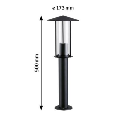 Paulmann 94737 - LED 1xE27/4,3W IP44 Lampa zewnętrzna CLASSIC 230V