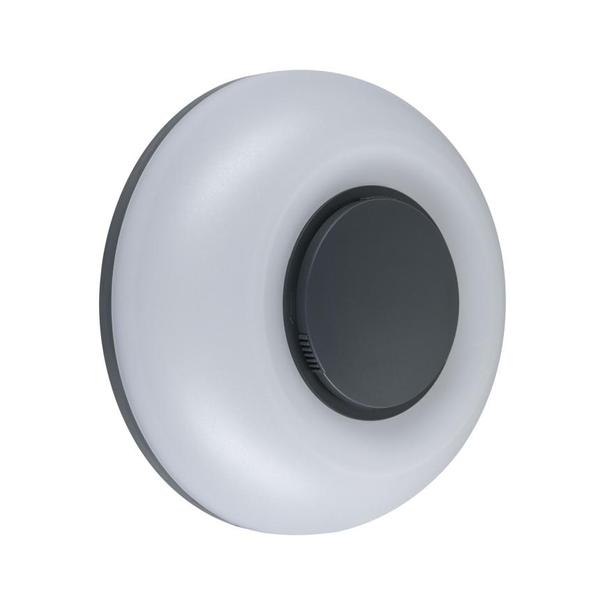 Paulmann 94955 - LED/20,5W IP65 ściemnialna zewnętrzna oprawa ścienna AUREVA 230V 2200/3000/4000K antracyt