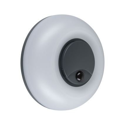 Paulmann 94956 - LED/20,5W IP65 Ściemnialny zewnętrzny kinkiet z czujnikiem ruchu i zmierzchu AUREVA 230V 2200/3000/4000K antracyt