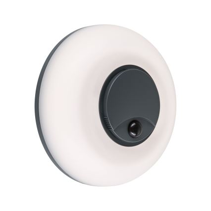 Paulmann 94956 - LED/20,5W IP65 Ściemnialny zewnętrzny kinkiet z czujnikiem ruchu i zmierzchu AUREVA 230V 2200/3000/4000K antracyt