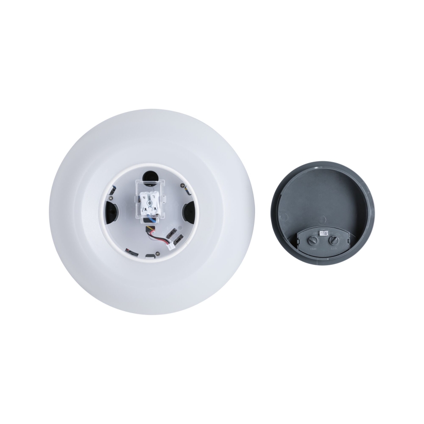 Paulmann 94956 - LED/20,5W IP65 Ściemnialny zewnętrzny kinkiet z czujnikiem ruchu i zmierzchu AUREVA 230V 2200/3000/4000K antracyt