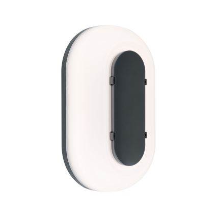 Paulmann 94957 - LED/18,5W IP65 ściemnialny zewnętrzny kinkiet ELUNOR 230V 2200/3000/4000K antracyt