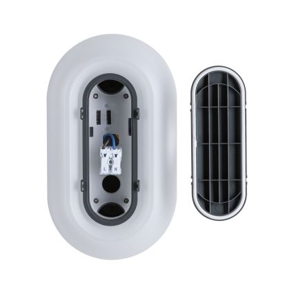 Paulmann 94957 - LED/18,5W IP65 ściemnialny zewnętrzny kinkiet ELUNOR 230V 2200/3000/4000K antracyt