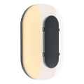 Paulmann 94957 - LED/18,5W IP65 ściemnialny zewnętrzny kinkiet ELUNOR 230V 2200/3000/4000K antracyt