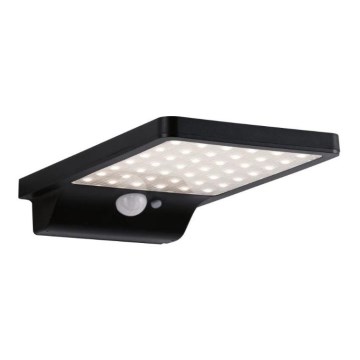 Paulmann 95393 - LED/4W IP44 Ścienna lampa solarna ściemnialna z czujnikiem SOLVEIG 3,7V 2000 mAh