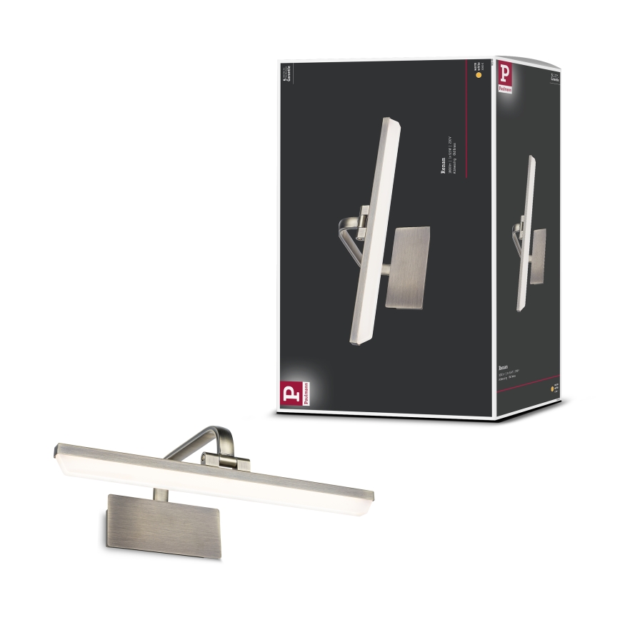 Paulmann 95569 - LED/9,5W Oprawa do obrazów RENAN 230V 40 cm mosiądz