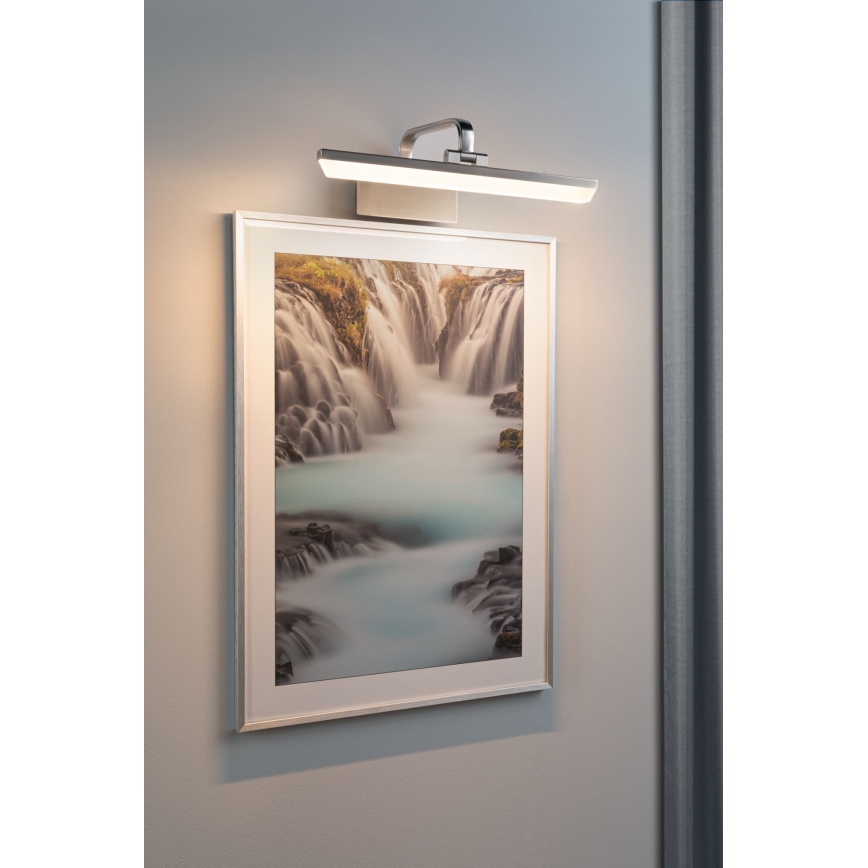 Paulmann 95572 - LED/9,5W Oprawa do obrazów RENAN 230V 40 cm matowy chrom