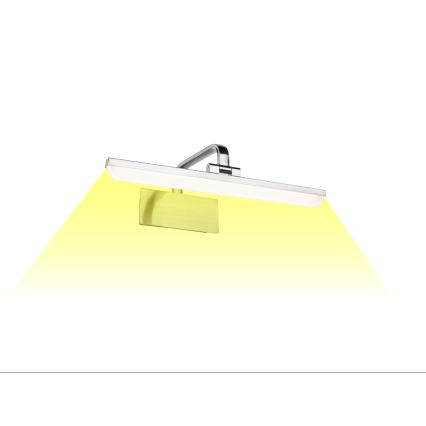 Paulmann 95572 - LED/9,5W Oprawa do obrazów RENAN 230V 40 cm matowy chrom