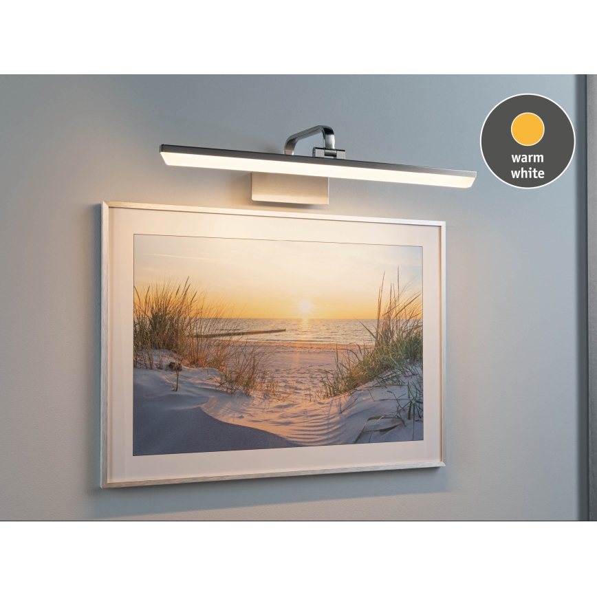 Paulmann 95573 - LED/11W Oprawa do obrazów RENAN 230V 60 cm matowy chrom