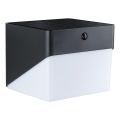 Paulmann 95746 - LED/2,3W IP44 Kinkiet solarny z czujnikiem EILEEN 3,7/230V 4000 mAh czarny
