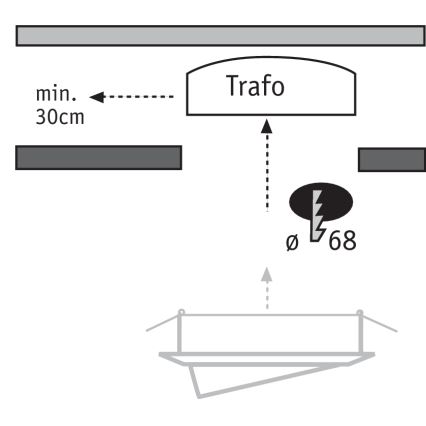 Paulmann 97769 - Transformator elektroniczny 20-70W/230V/12V