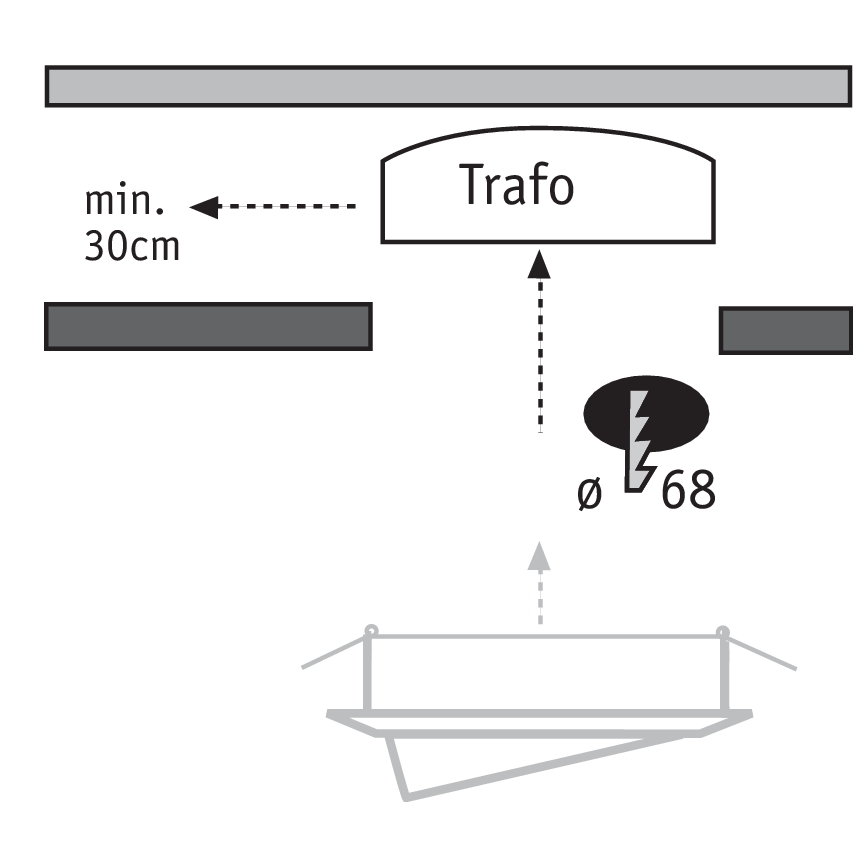 Paulmann 97769 - Transformator elektroniczny 20-70W/230V/12V