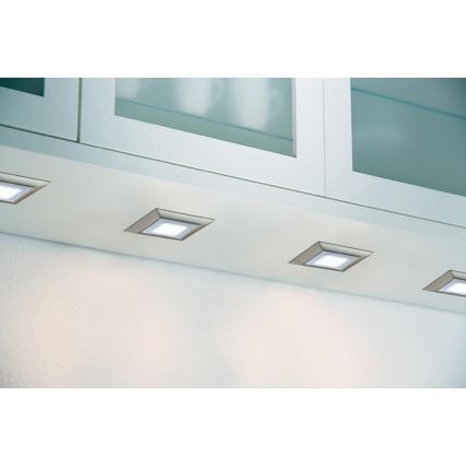 Paulmann 98862_98860 - SET 3x LED Oprawy podłogowe  UPDOWNLIGHT QUADRO 3xLED/1W