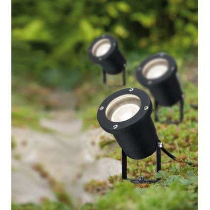 Paulmann 98897 - ZESTAW 3xLED GU10/3,5W IP65 Lampa zewnętrzna 230V