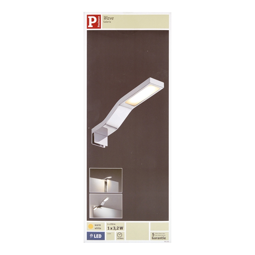 Paulmann 99100 - LED/3,2W Oświetlenie lustra GALERIA 230V