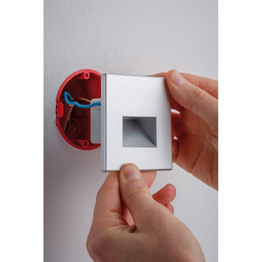 Paulmann 99495 - LED/1,2W Oświetlenie schodowe EDGE 230V