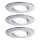 Paulmann 99933 - ZESTAW 3x LED/5,2W IP65 Ściemnialna łazienkowa oprawa wpuszczana 230V
