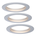 Paulmann TIP 3938 - ZESTAW 3xLED/4,5W Oprawa sufitowa 230V