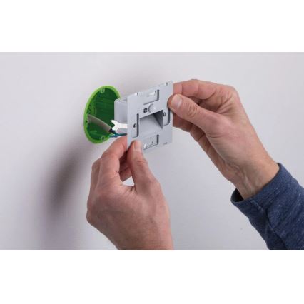 Paulmann  93134 - LED/1,2W Oświetlenie schodowe z czujnikiem EDGE 230V matowy chrom