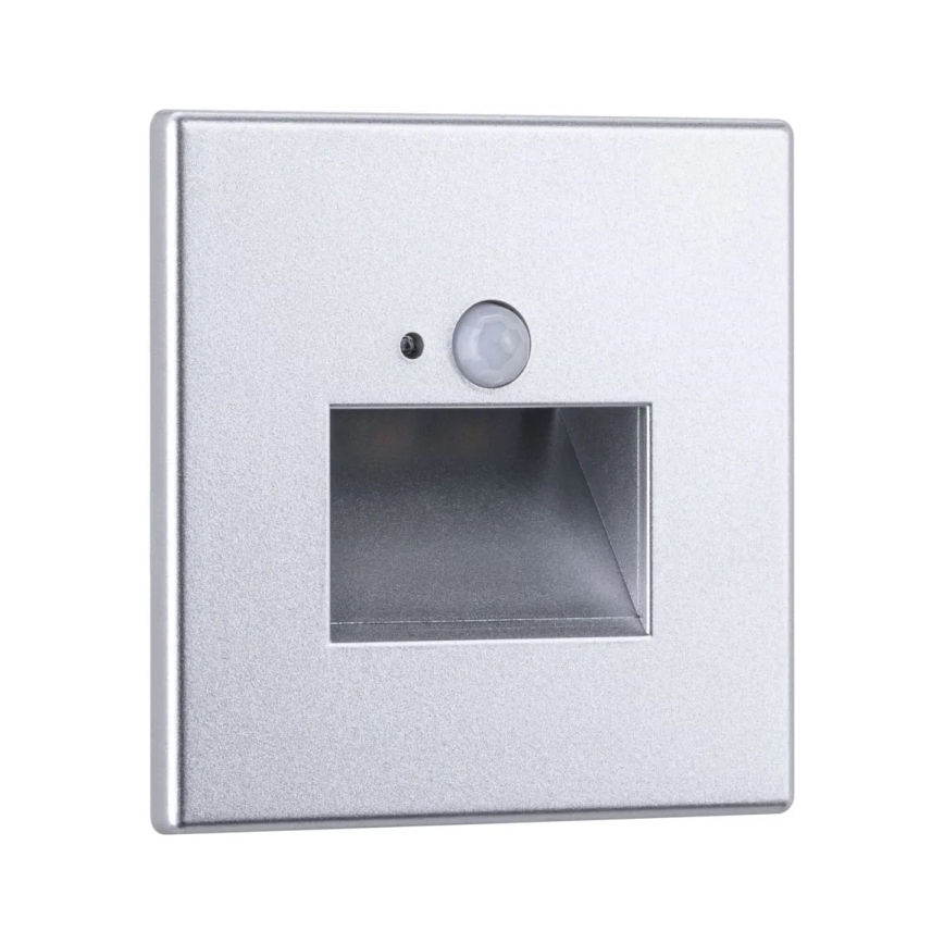 Paulmann  93134 - LED/1,2W Oświetlenie schodowe z czujnikiem EDGE 230V matowy chrom
