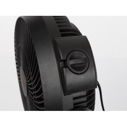 Perel - Wentylator stojący 2w1 35W/230V czarny