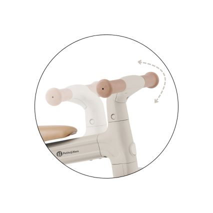 PETITE&MARS - Dziecięcy jeździk 3w1 BINGO Ivory White