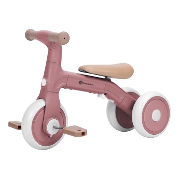 PETITE&MARS - Dziecięcy rowerek biegowy 3 w 1 BINGO Dusty Rose