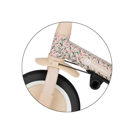 PETITE&MARS - Dziecięcy rowerek trójkołowy 5w1 TURBO LIMITED Pink Meadow