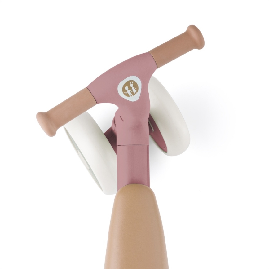 PETITE&MARS - Dziecięcy trójkołowy rowerek 3w1 BINGO Przygaszony róż