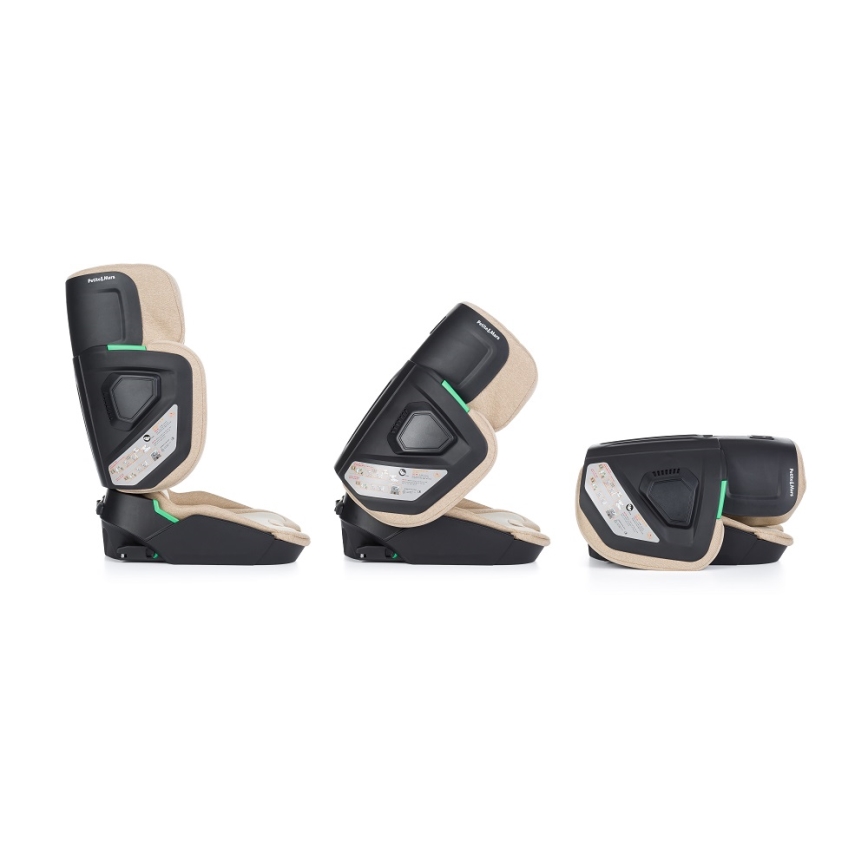 PETITE&MARS - Fotelik samochodowy FLEX PRO i-Size 100-150 cm (15-36 kg) beżowy